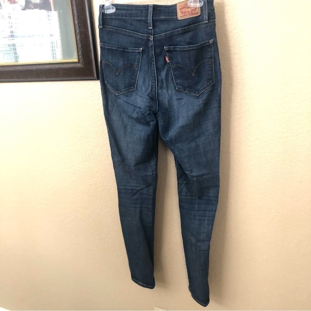 Levi’s 721 High Rose Skinny Jeans Size 27 - Picture 3 of 5